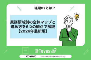 経理DXとは?業務領域別の全体マップと進め方を6つの観点で解説【2026年最新版】